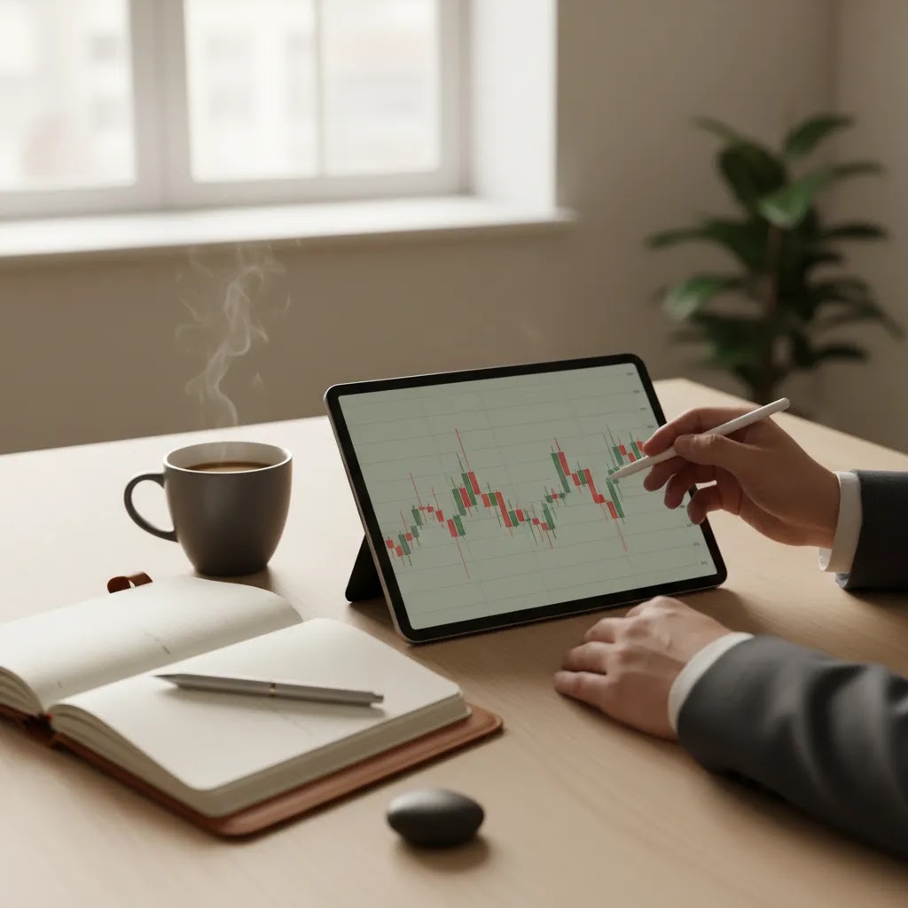 Candlestick patterns analysis with risk management context for traders avoiding common chart reading mistakes