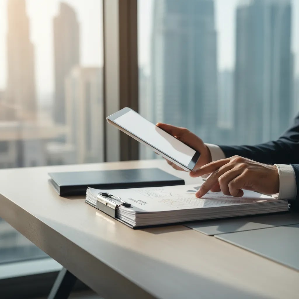 DFSA regulation and DIFC oversight visual for UAE traders researching Dubai Financial Services Authority