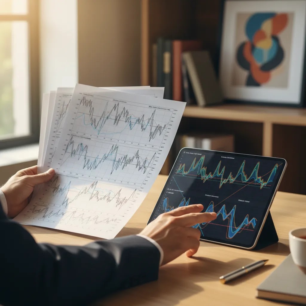 Elliott wave for beginners visualizing fractal wave analysis across multiple timeframes