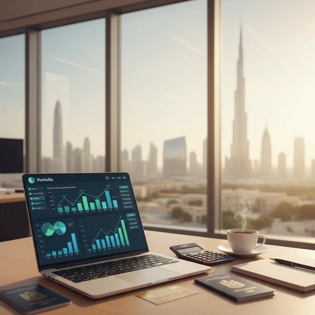 ETF vs mutual fund vs index fund comparison in a clean professional investment workspace