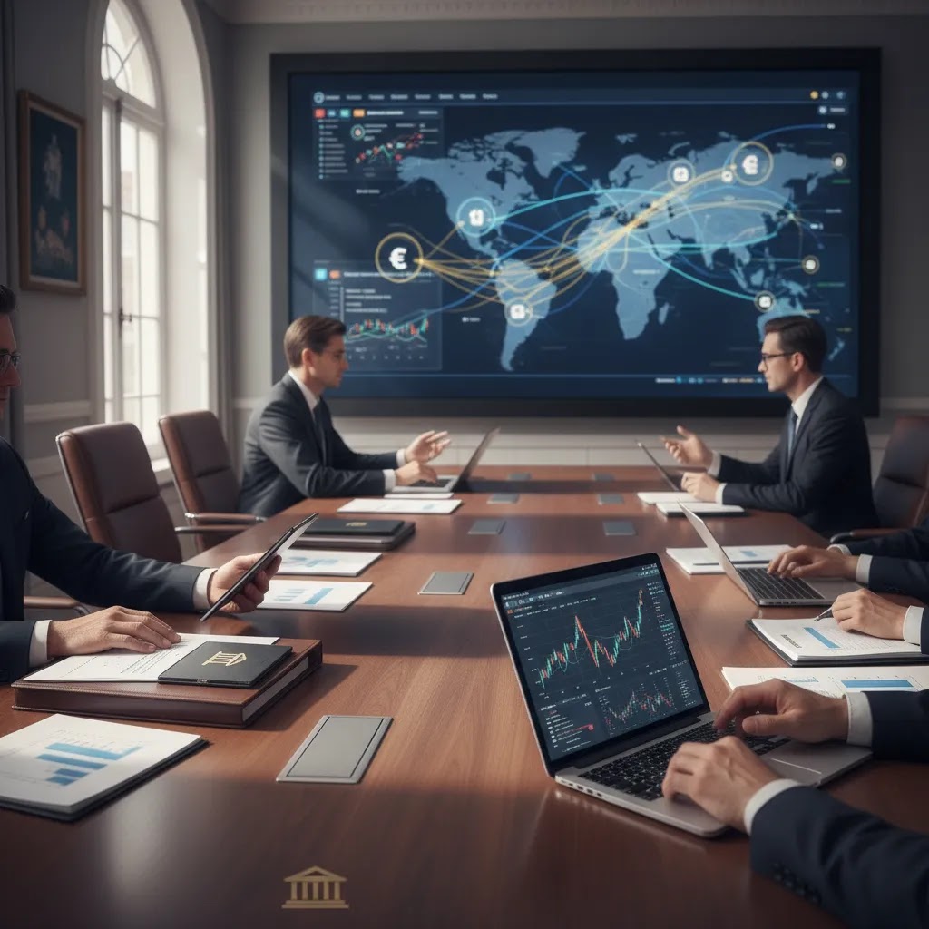 Forex market size and forex market players including central banks institutional and retail traders