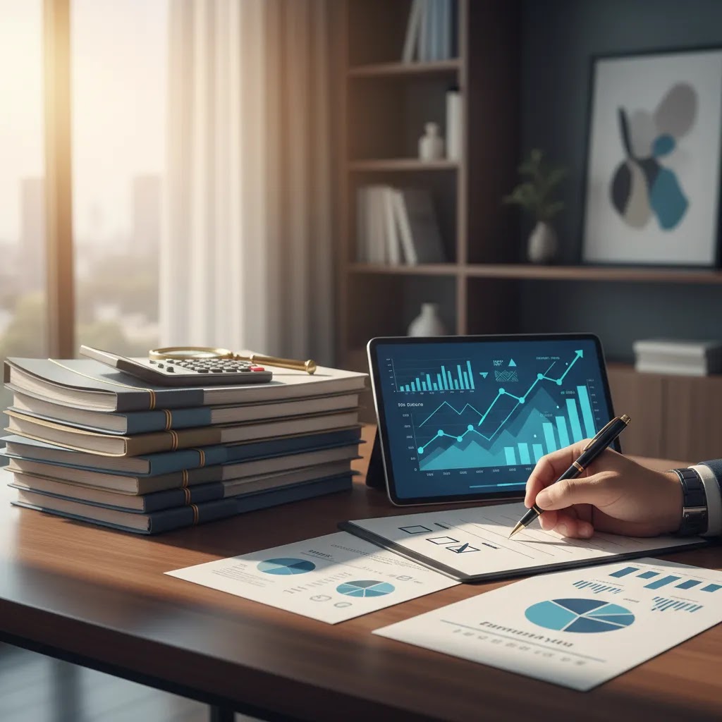 Fundamental analysis checklist for company valuation intrinsic value and PE ratio analysis