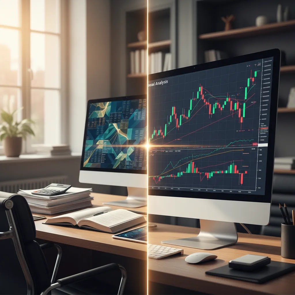 How to analyze stocks with fundamental vs technical analysis in a stock picking strategy