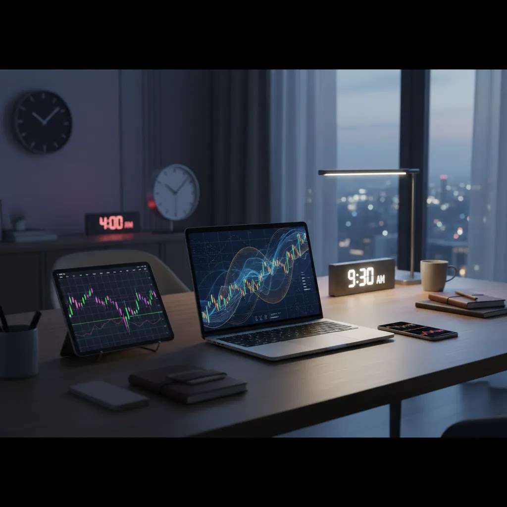 How pre market trading and extended hours trading work before and after regular market hours