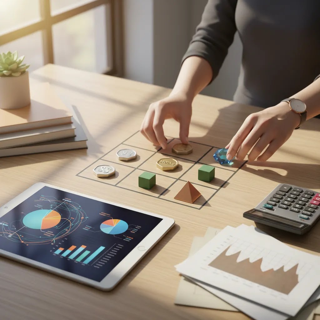 How to diversify investments with a balanced portfolio planning setup