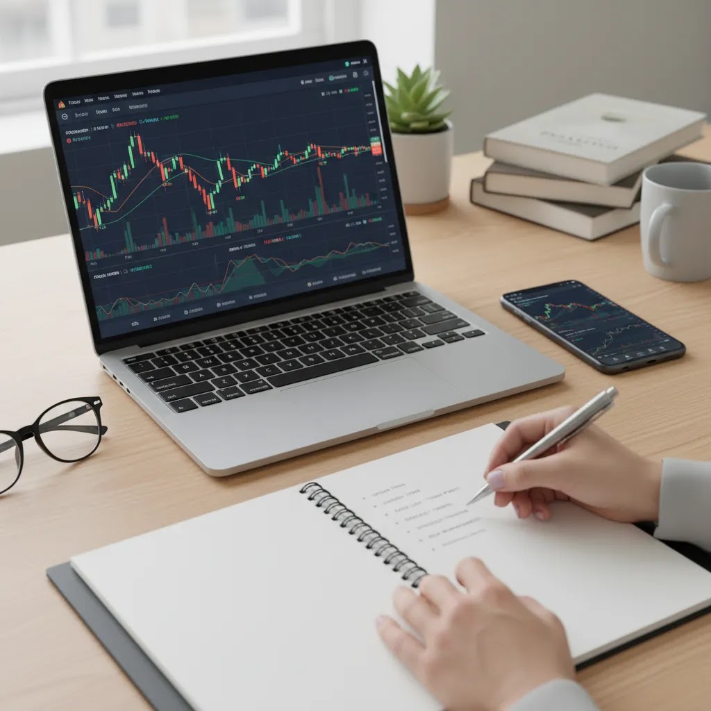 How to paper trade using a demo account trading setup and paper trading app