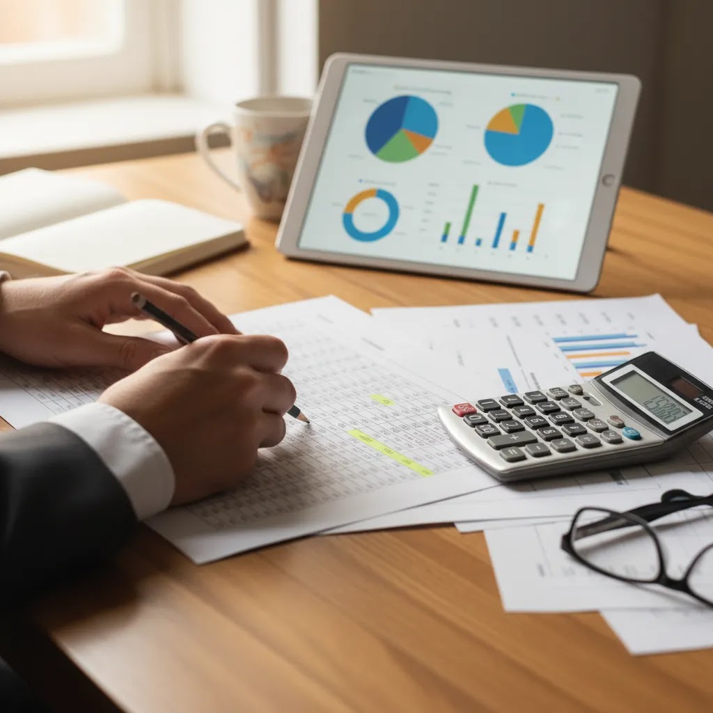 How to read financial statements step by step with report review calculator and ratio analysis