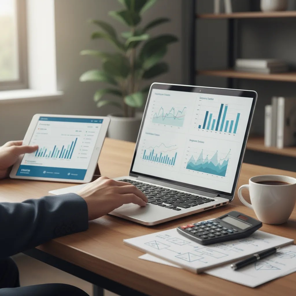 Trading for beginners scene focused on learn trading, order types, and beginner trading tips