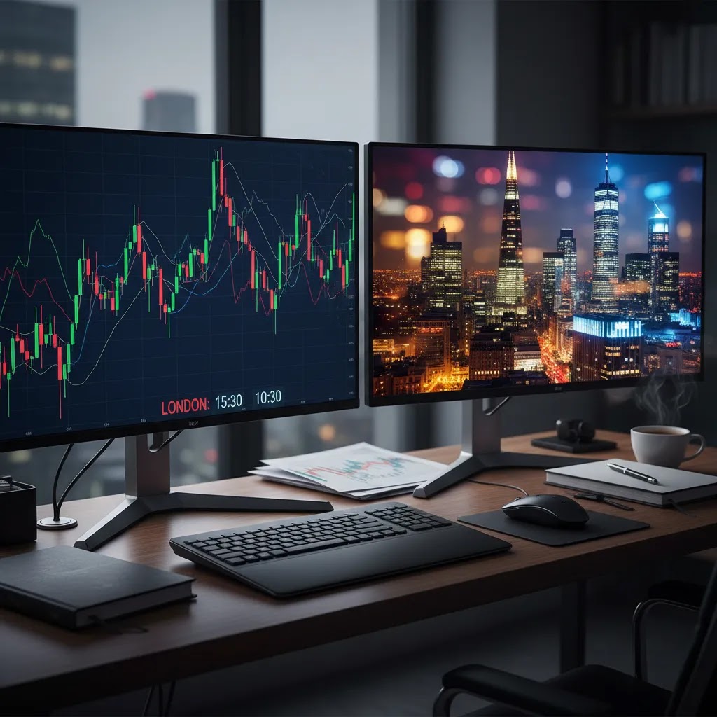 London New York overlap and market session volatility during forex trading sessions