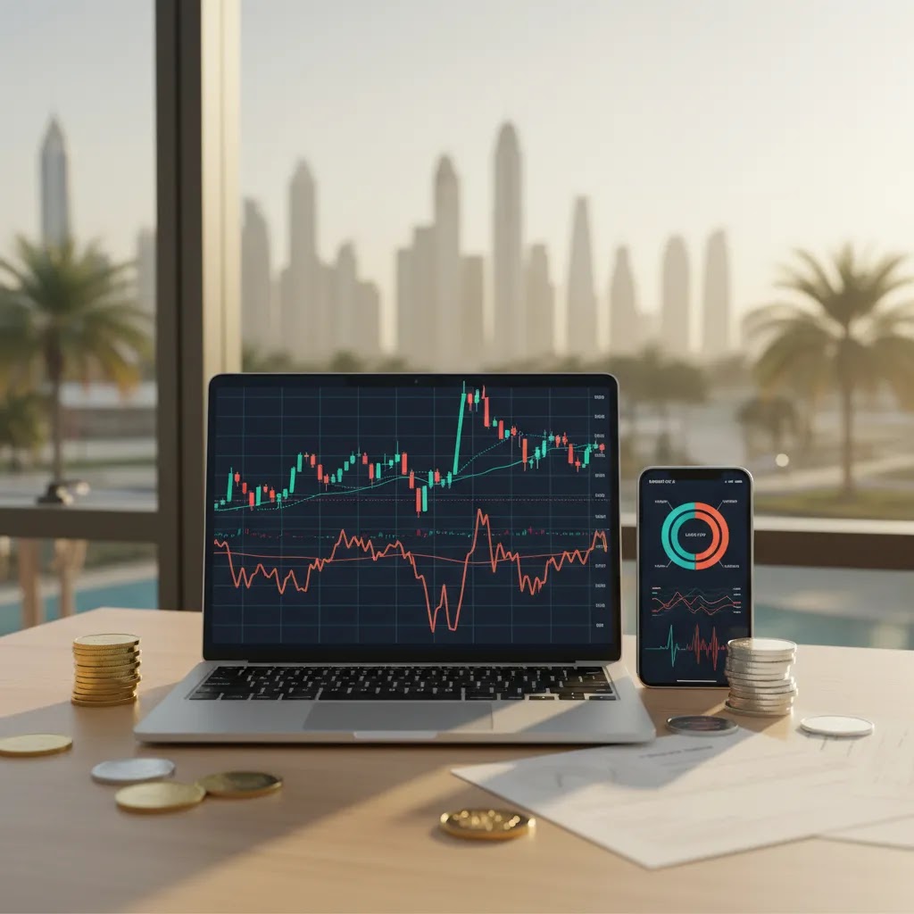 Market cap explained with liquidity and volatility visuals for UAE investors