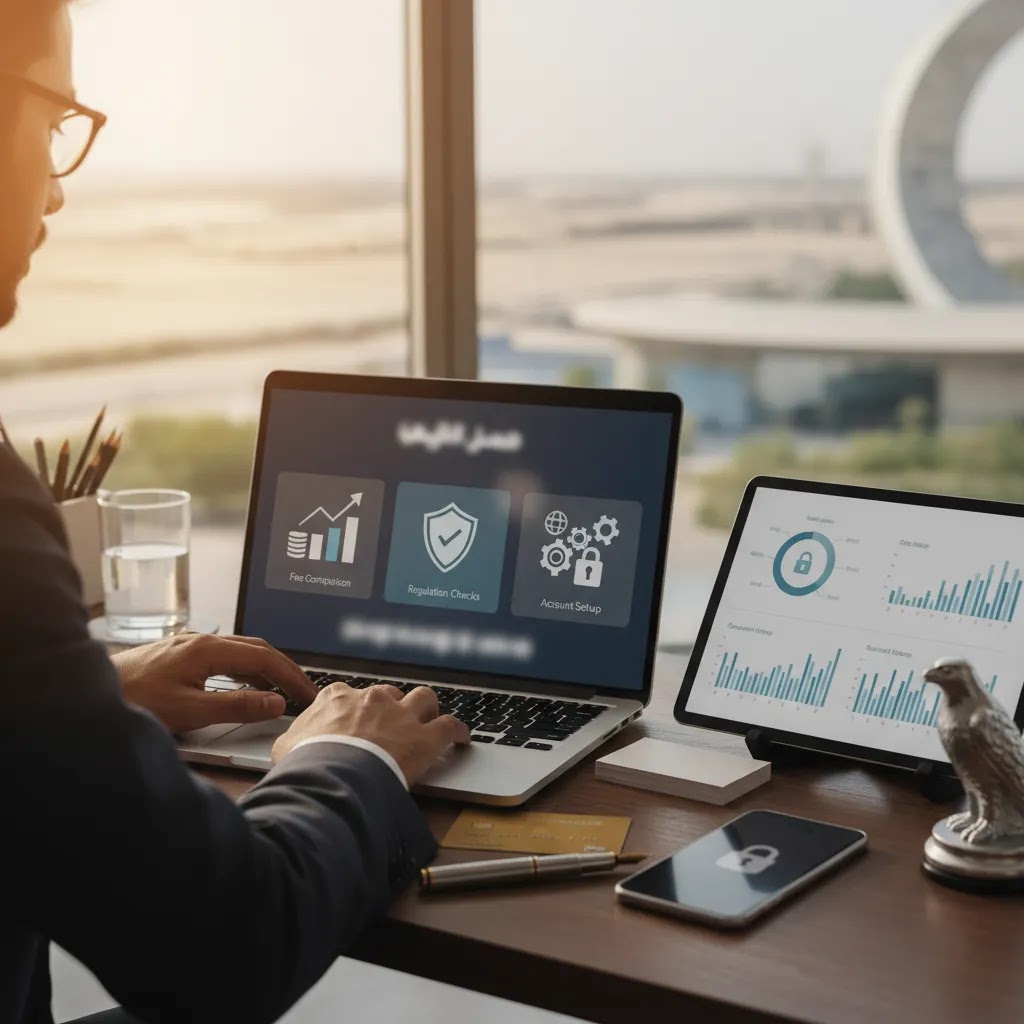 Minimum deposit broker comparison setup for start trading small capital in the UAE