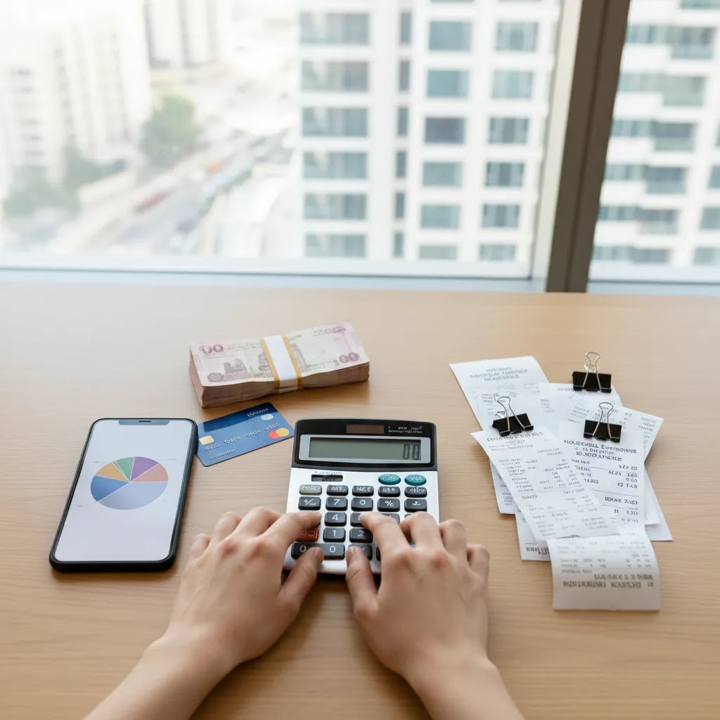 50 30 20 budget rule monthly budget calculation for money management and financial planning basics