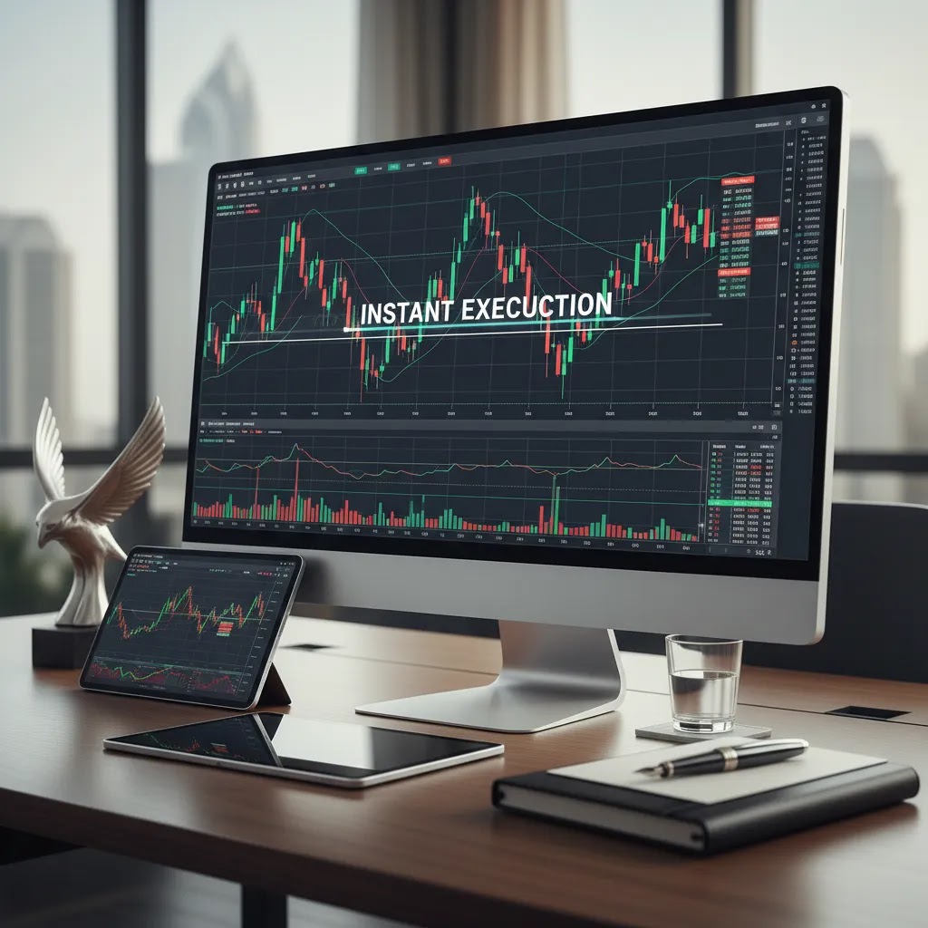 Scalping platform features for fast execution and tight spreads in a professional trading setup
