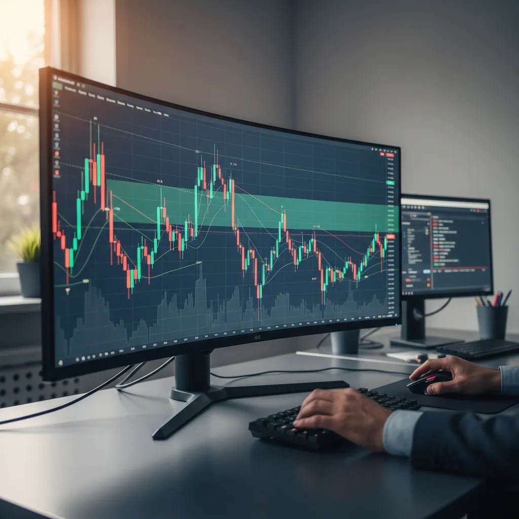 Order types trading visual showing slippage, liquidity, and volatility affecting trade execution