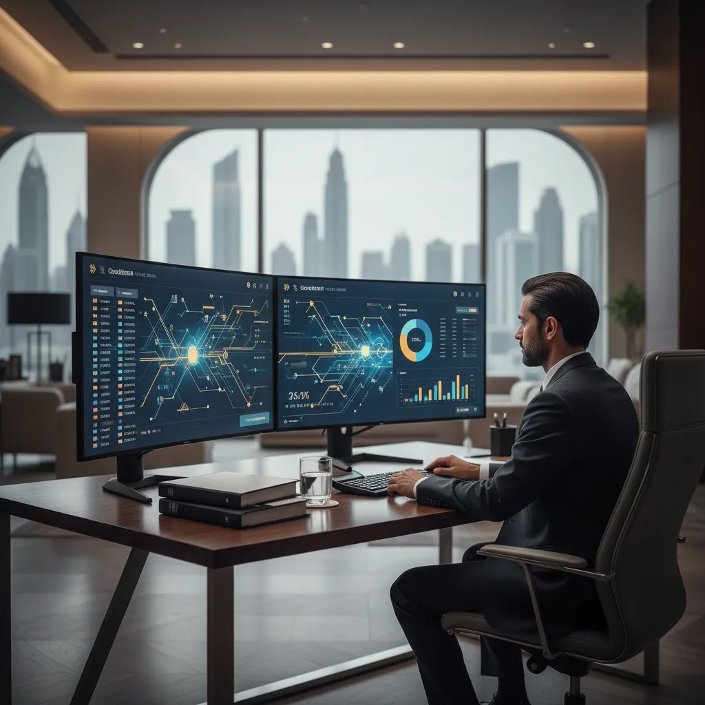 Upcoming UAE IPO watch image showing investor tools for IPO result check, market monitoring, and post-listing analysis