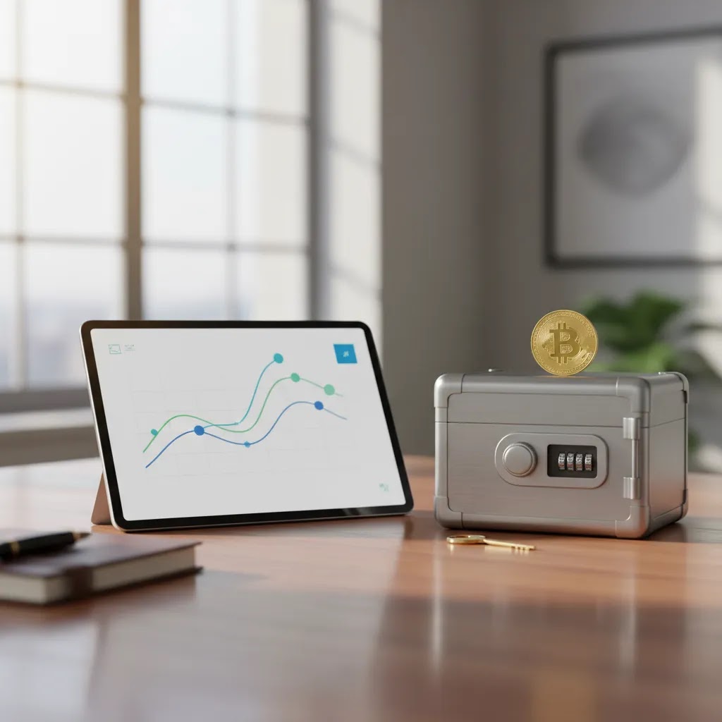 What a bitcoin ETF looks like conceptually with custody and regulated market exposure