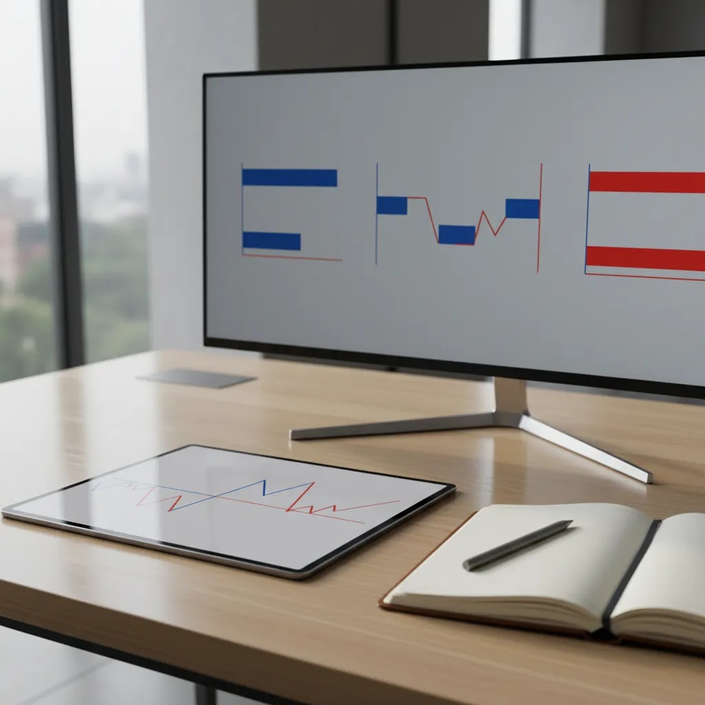 What is spread in trading illustration showing fixed spread, variable spread, and near zero spread pricing